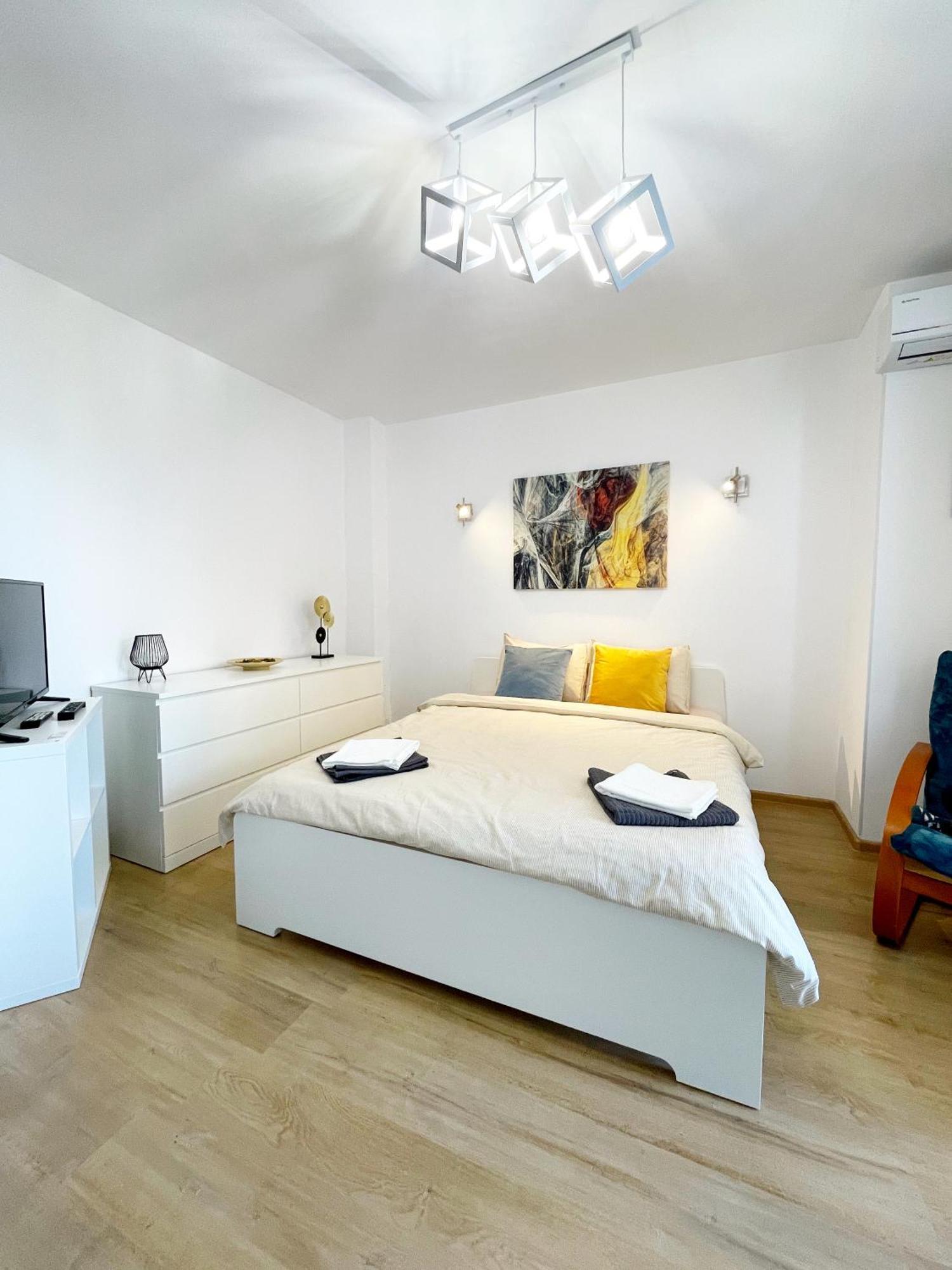 Alegro Studio Apartment Boekarest Buitenkant foto